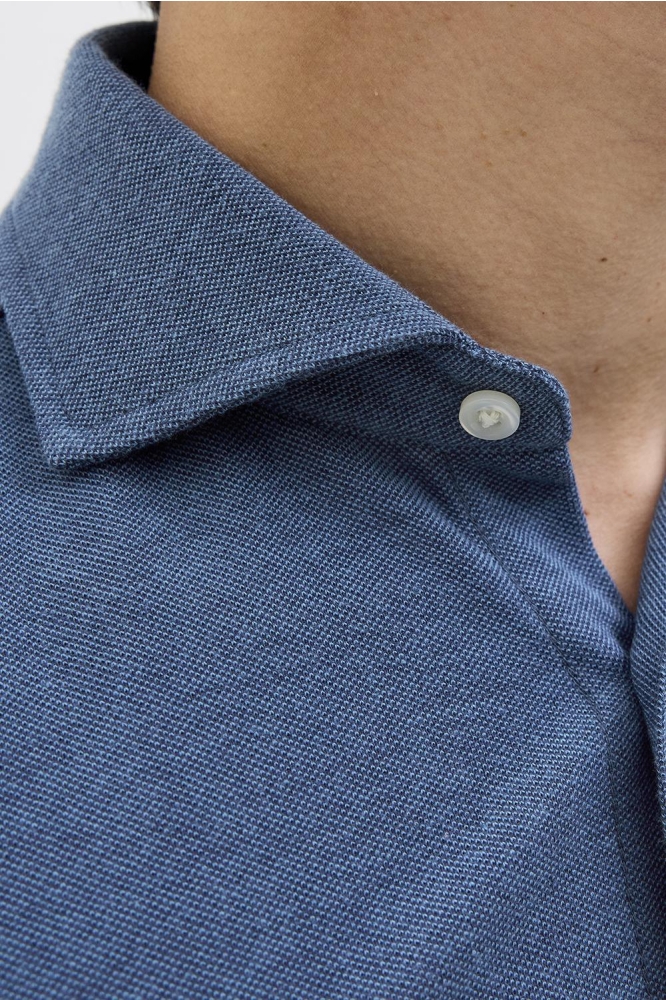 JPRBLALANCE PIQUE S/S SHIRT SMU 12275652 TWILIGHT BLUE